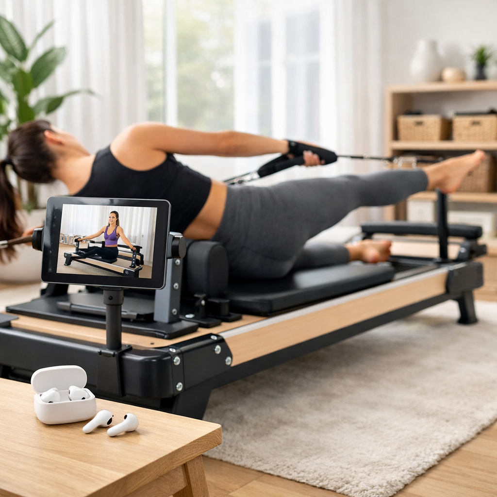 How to Choose a Connected Pilates Reformer With App Classes